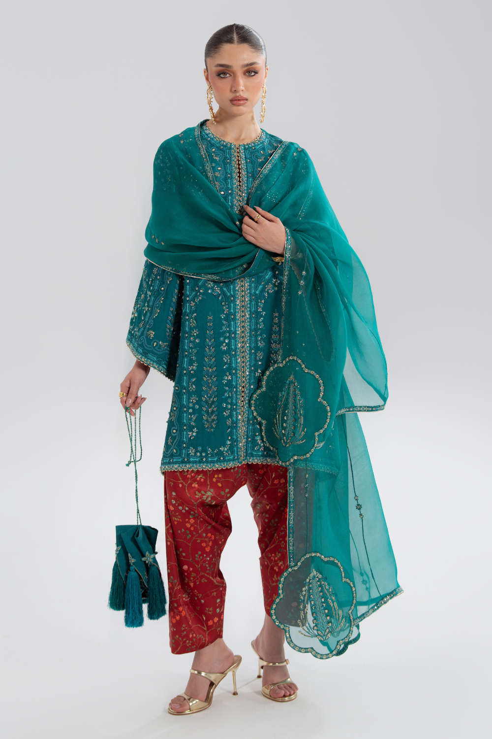 Soraya | Silk Edit 26 | Alina - Formal Dress - available at Maria Faisal in UK and USA.