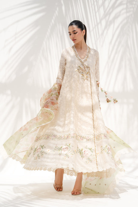 Sania Maskatiya | Summer Festive 26 |Alinsa - Luxury Dress - available at Maria Faisal in UK and USA.