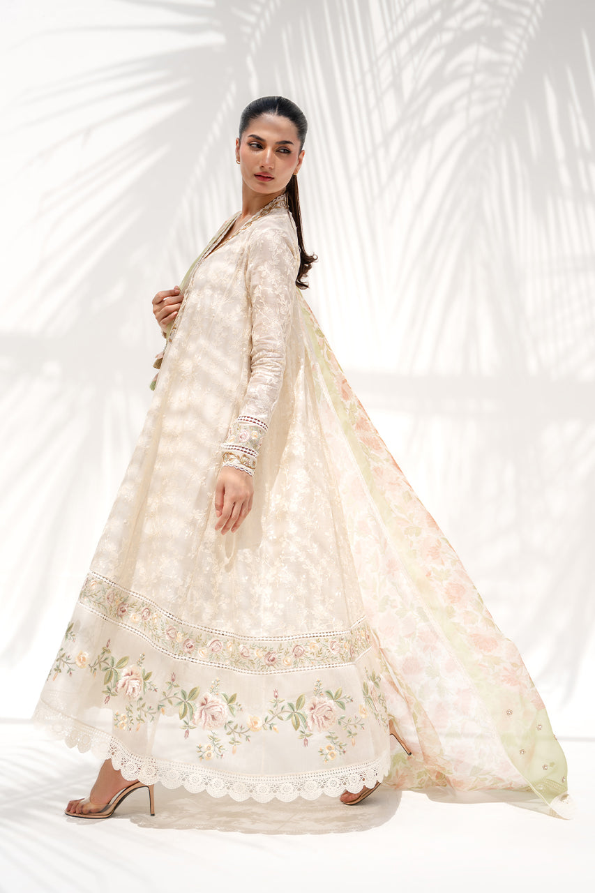 Sania Maskatiya | Summer Festive 26 |Alinsa - Luxury Dress - available at Maria Faisal in UK and USA.