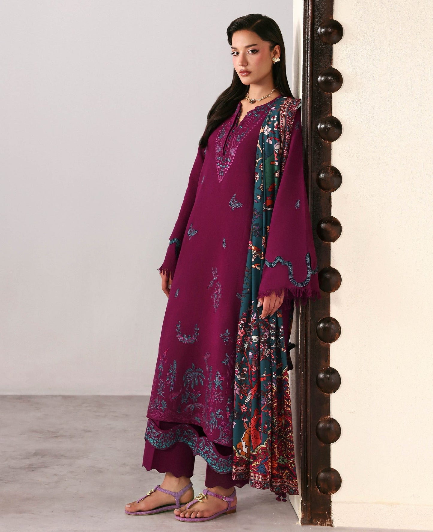 Republic Womenswear | Basics Winter 25 | Alizee - Casual Dress - available at Maria Faisal in UK and USA.