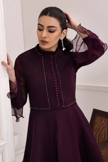 Alizeh | Formals Collection | Purple Frock 2 piece - RTW1001