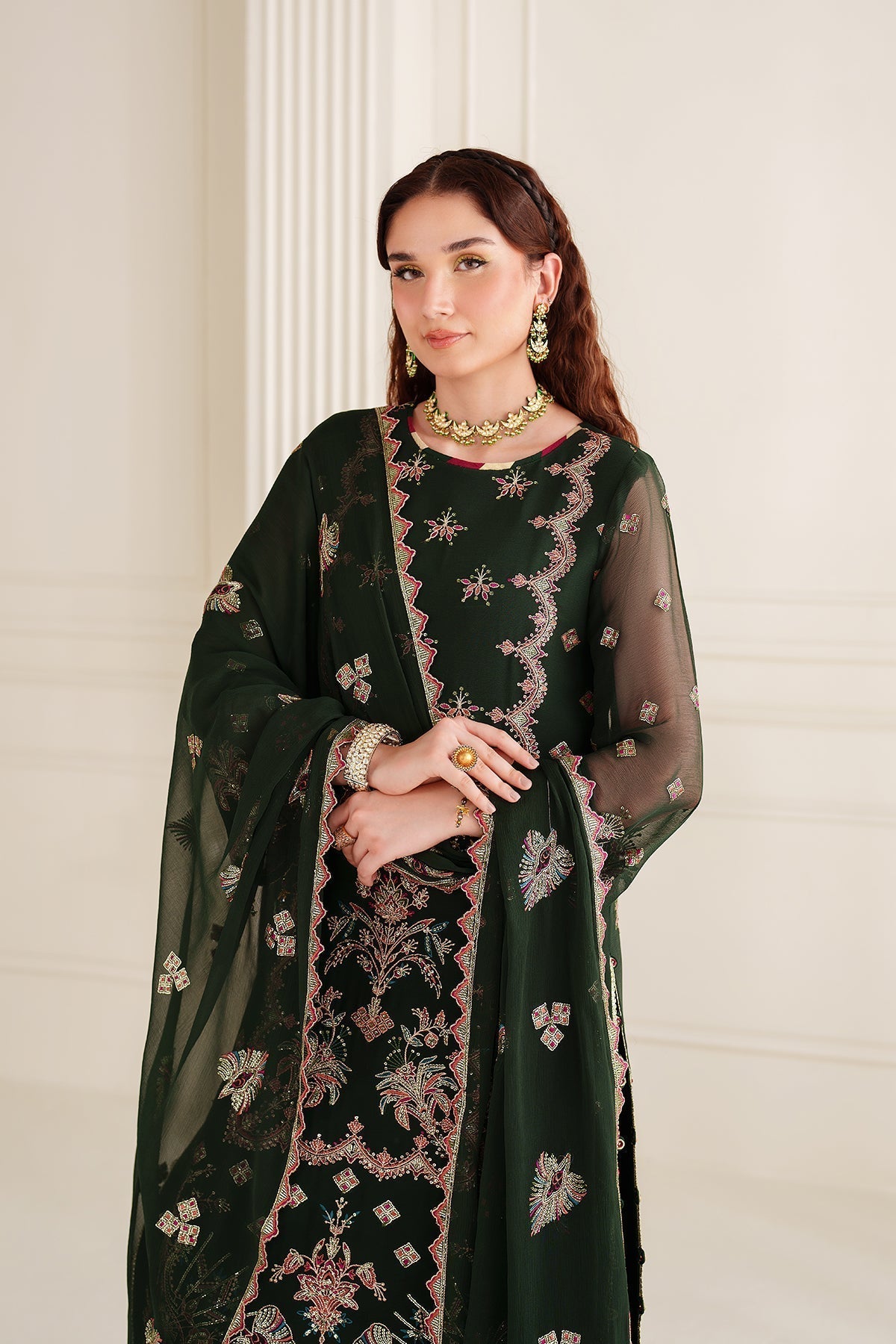 Alizeh | Dua Formals 24 | AF-DUA-3029-Hoor - Ladies Clothes - Maria Faisal