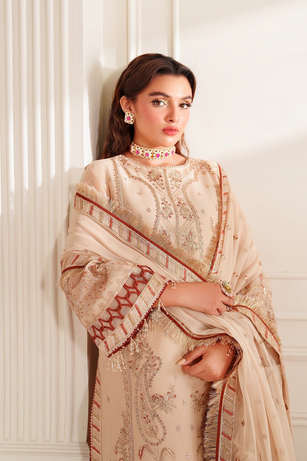 Alizeh | Dua Formals 24 | AF-DUA-3028-Emel - Ladies Clothes - Maria Faisal
