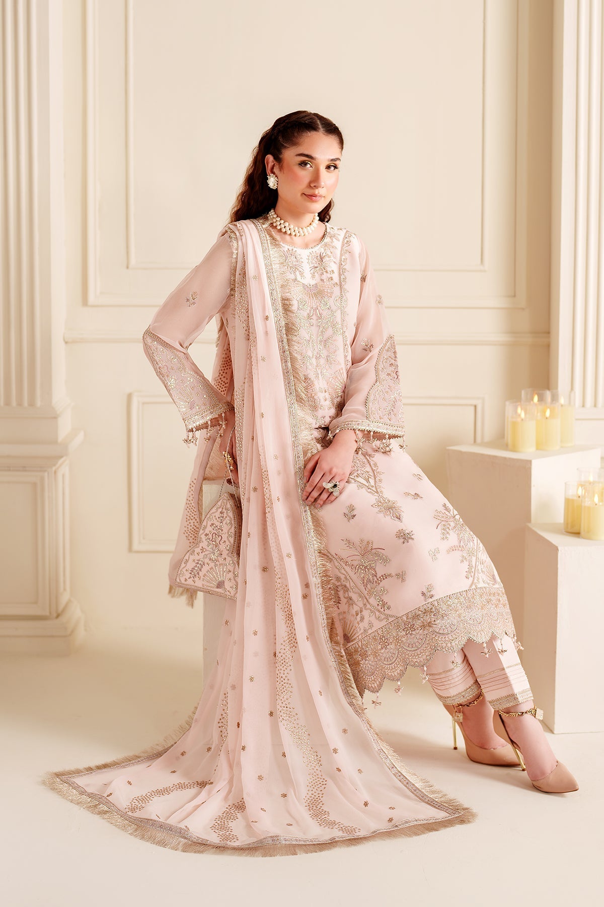 Alizeh | Dua Formals 24 | AF-DUA-3026-Diya - Ladies Clothes - Maria Faisal