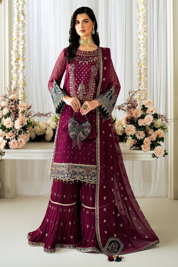 Alizeh | Selene Luxury Chiffon Collection 25 | AF-PS-8001-Rosie - Ladies Clothes 