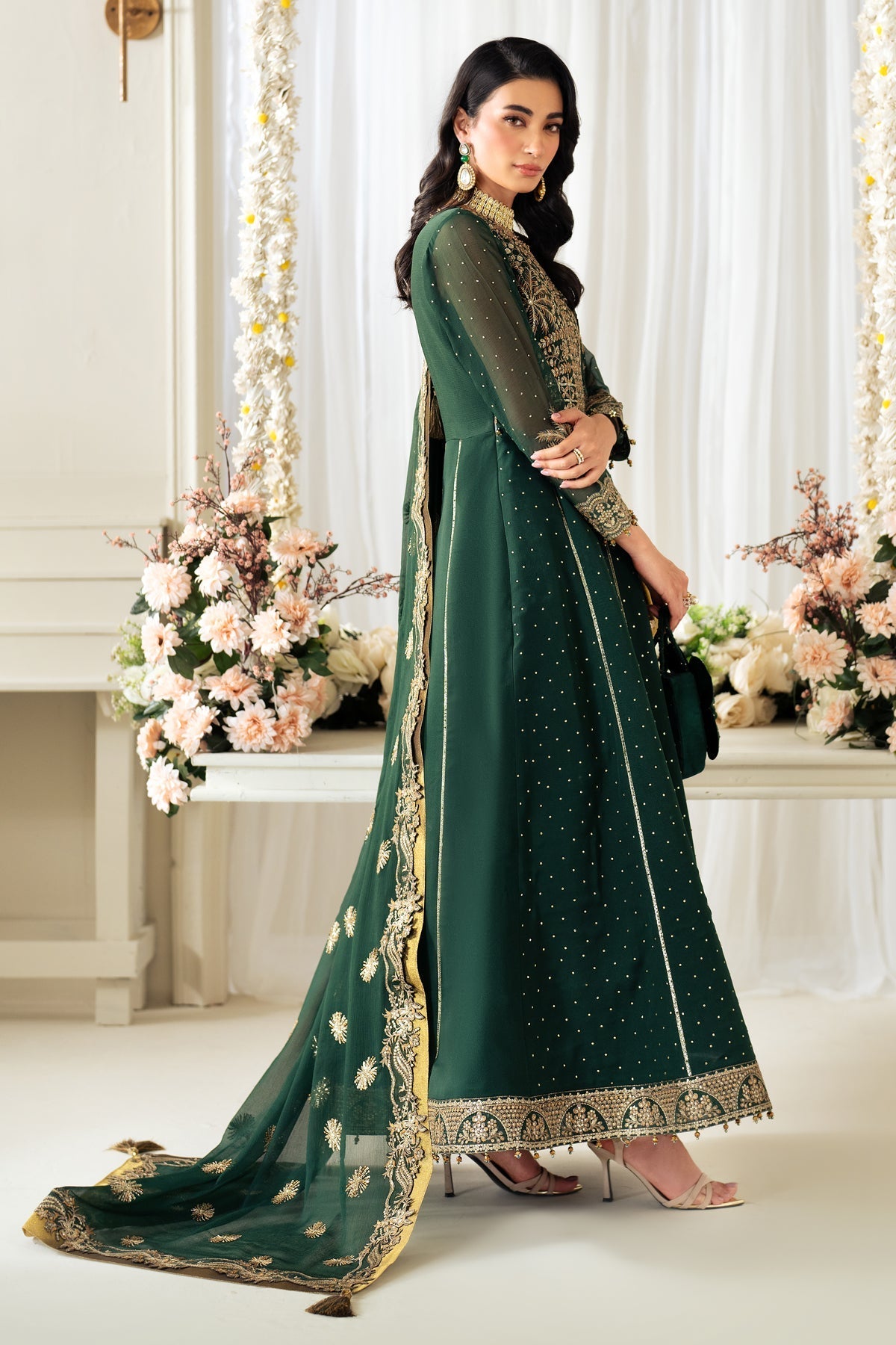 Alizeh | Selene Luxury Chiffon Collection 25 | AF-PS-8003-Citrus by Maria Faisal - Registered Vendor of : Alizeh - type : Ladies Clothes - 100% original wedding dresses