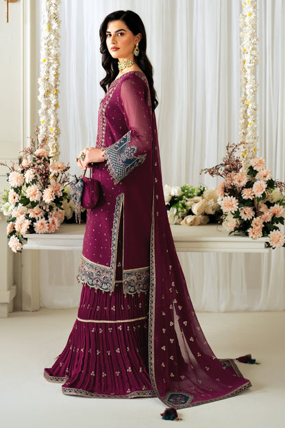 Alizeh | Selene Luxury Chiffon Collection 25 | AF-PS-8001-Rosie by Maria Faisal - Registered Vendor of : Alizeh - type : Ladies Clothes - 100% original wedding dresses