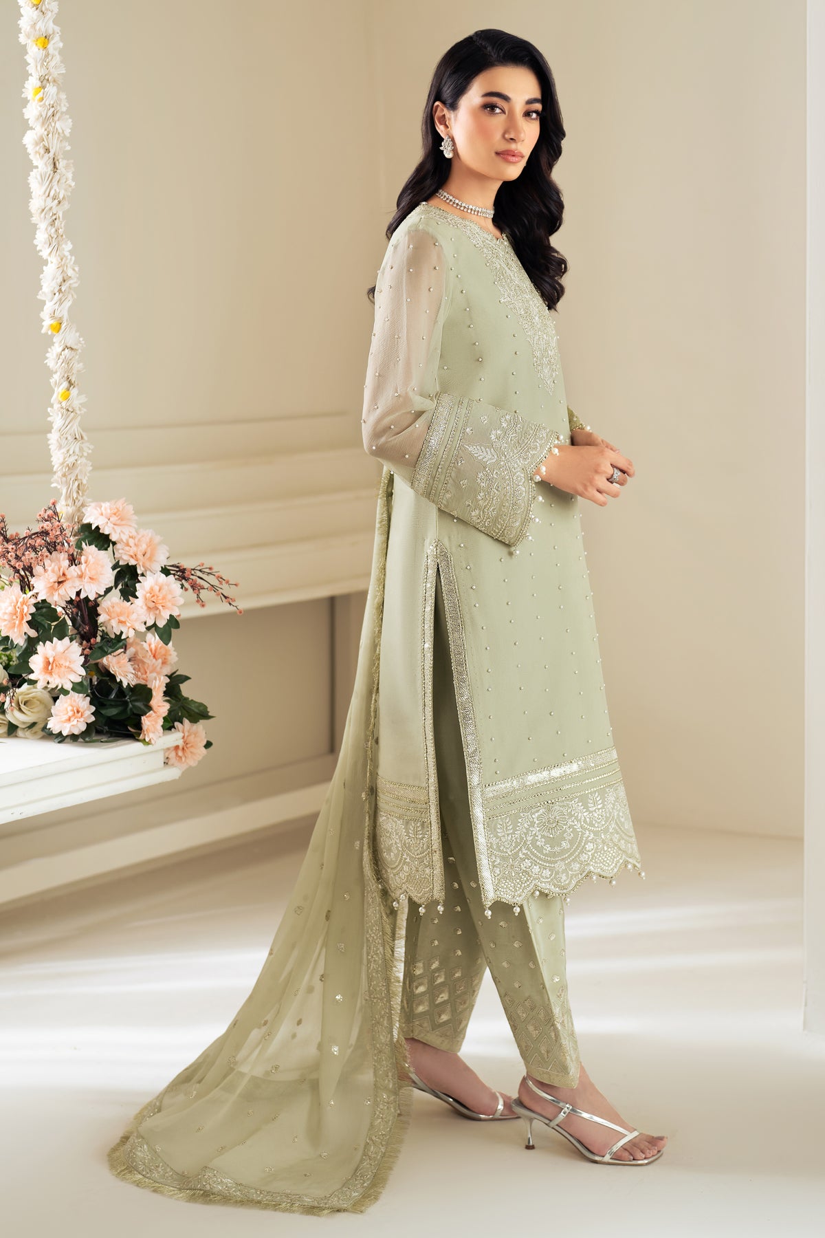 Alizeh | Selene Luxury Chiffon Collection 25 | AF-PS-8008-Neo - Ladies Clothes 