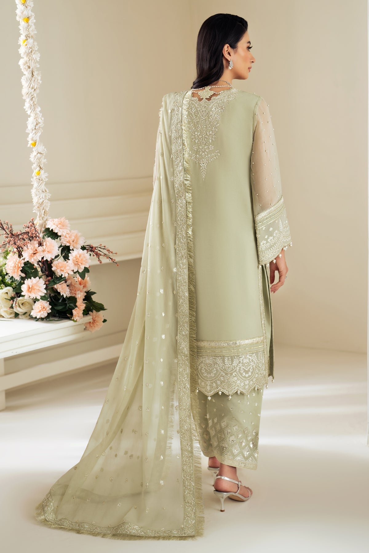 Alizeh | Selene Luxury Chiffon Collection 25 | AF-PS-8008-Neo by Maria Faisal - Registered Vendor of : Alizeh - type : Ladies Clothes - 100% original wedding dresses