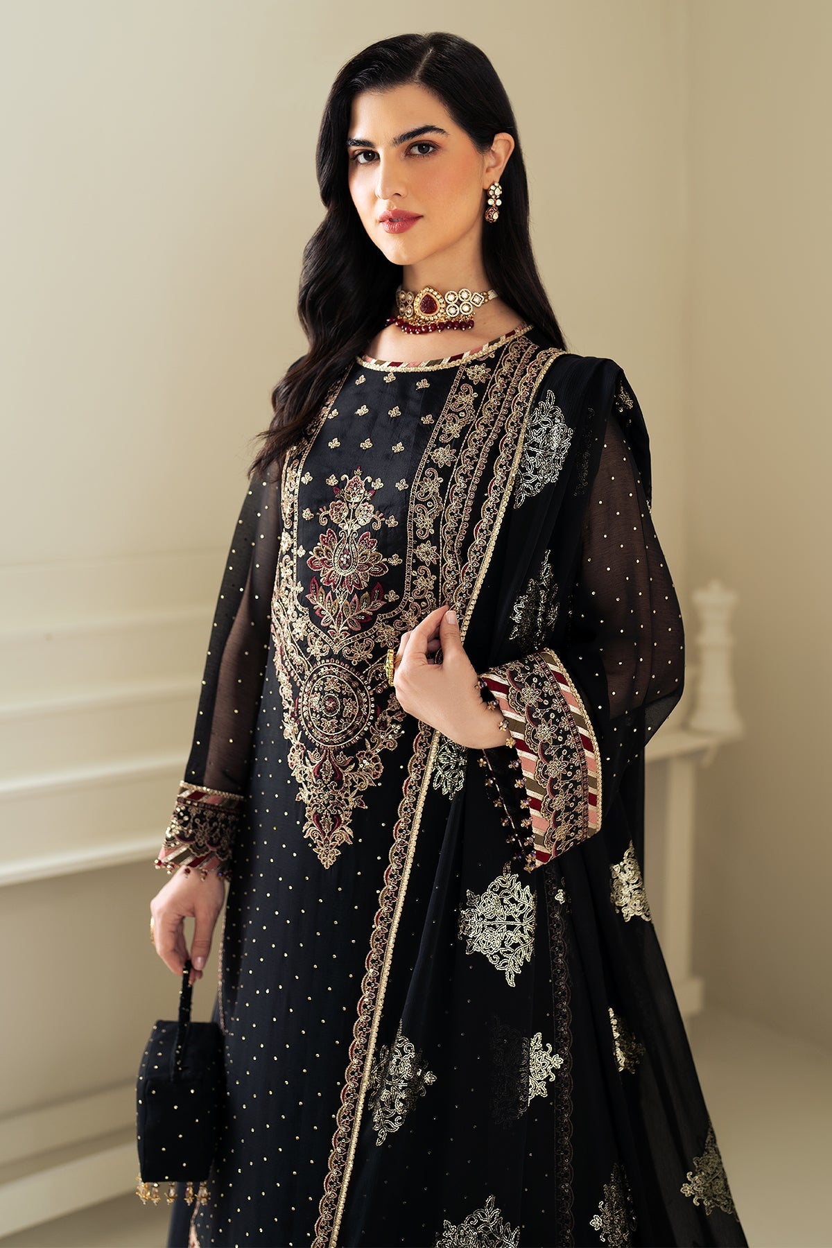 Alizeh | Selene Luxury Chiffon Collection 25 | AF-PS-8005-Alba by Maria Faisal - Registered Vendor of : Alizeh - type : Ladies Clothes - 100% original wedding dresses