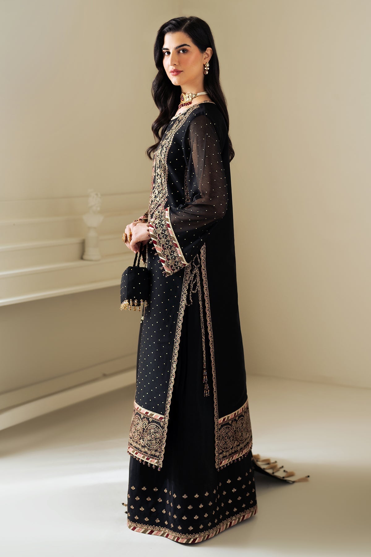 Alizeh | Selene Luxury Chiffon Collection 25 | AF-PS-8005-Alba by Maria Faisal - Registered Vendor of : Alizeh - type : Ladies Clothes - 100% original wedding dresses