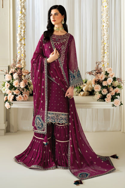 Alizeh | Selene Luxury Chiffon Collection 25 | AF-PS-8001-Rosie by Maria Faisal - Registered Vendor of : Alizeh - type : Ladies Clothes - 100% original wedding dresses