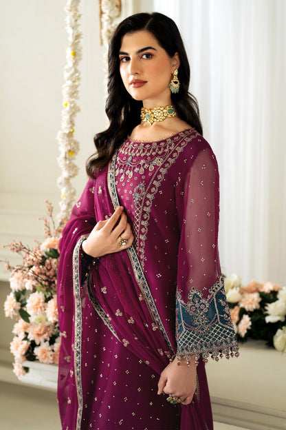 Alizeh | Selene Luxury Chiffon Collection 25 | AF-PS-8001-Rosie by Maria Faisal - Registered Vendor of : Alizeh - type : Ladies Clothes - 100% original wedding dresses