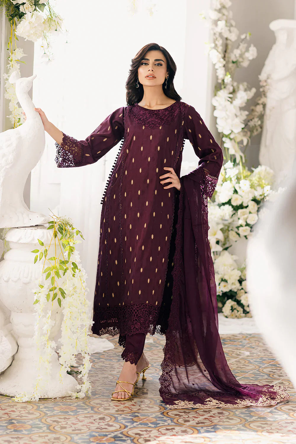 Azure | Ensembles Embroidered Formals | Almandine - Formal 
