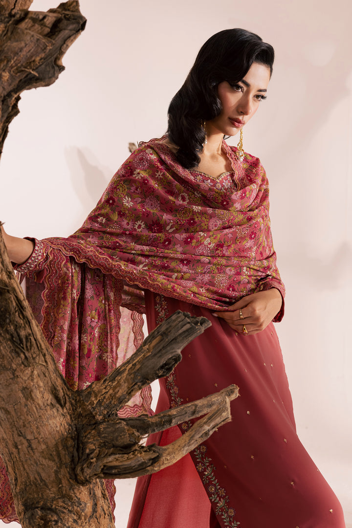 Batik | Winter 25 | Amelia - Casual Dress - available at Maria Faisal in UK and USA.