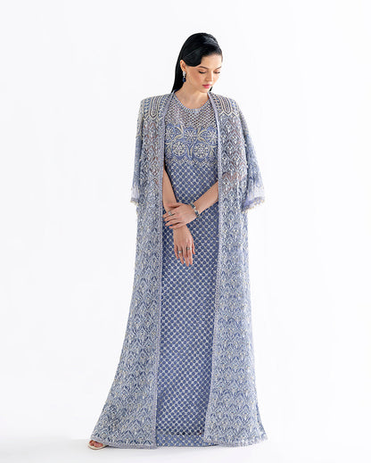 Mushq | Fleur Luxury Formals |  Ammarylis - Formal Dress - available at Maria Faisal in UK and USA.