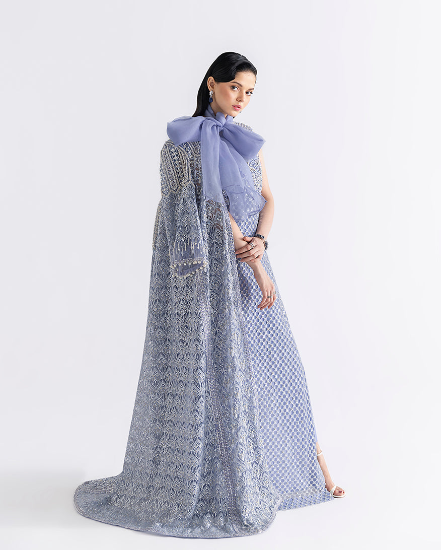 Mushq | Fleur Luxury Formals |  Ammarylis - Formal Dress - available at Maria Faisal in UK and USA.