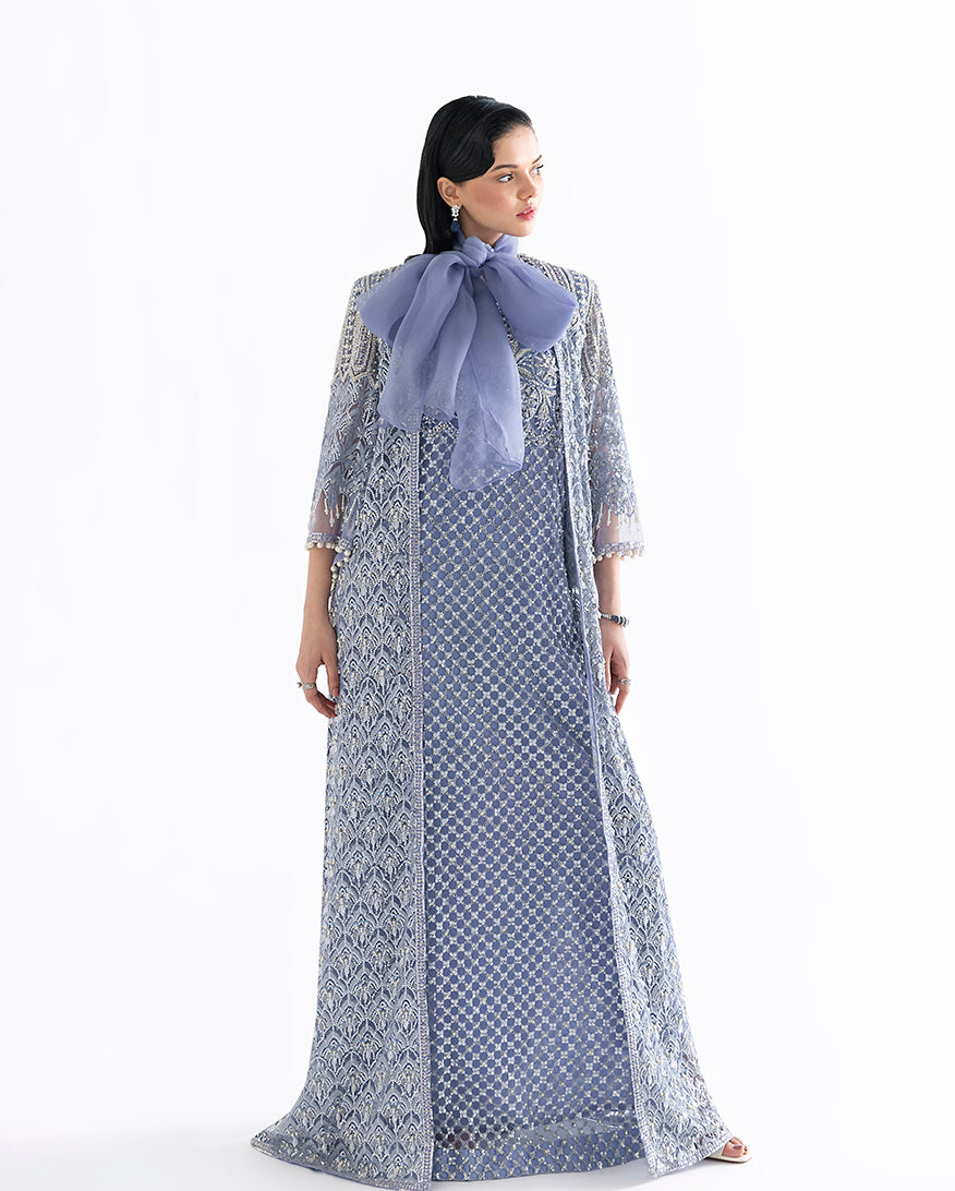 Mushq | Fleur Luxury Formals |  Ammarylis - Formal Dress - available at Maria Faisal in UK and USA.