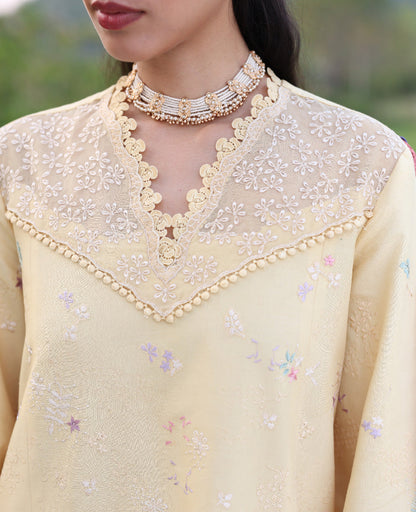 Republic Womenswear | Lilas Lawn 26 | Amris - Luxury Dress - available at Maria Faisal in UK and USA.