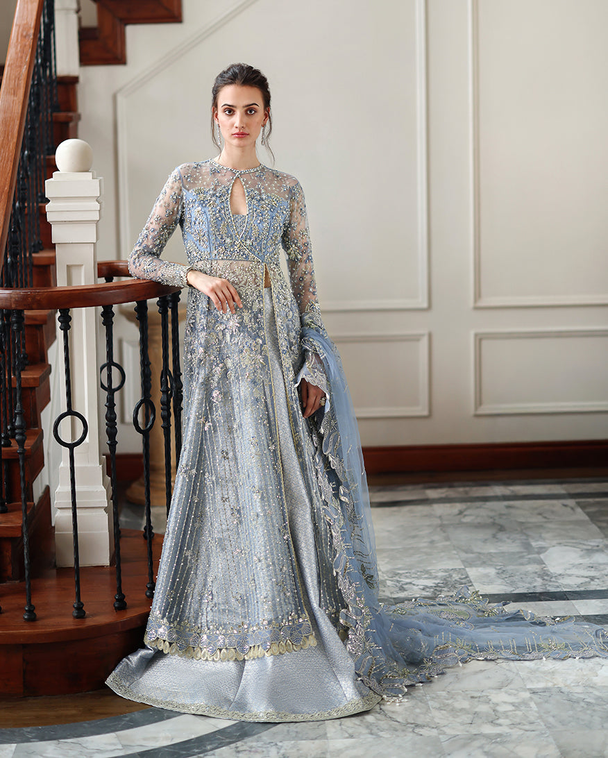 Mushq | The Muse | Anastassia - Bridal Dress - available at Maria Faisal in UK and USA.