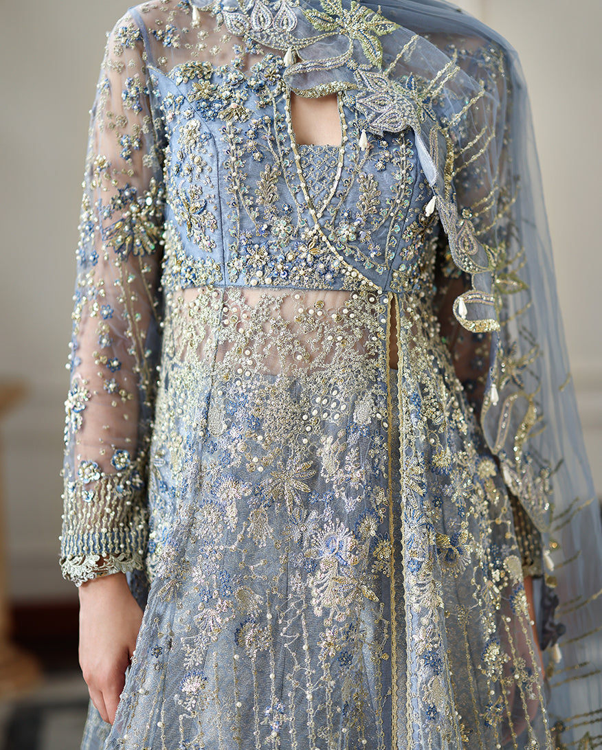 Mushq | The Muse | Anastassia - Bridal Dress - available at Maria Faisal in UK and USA.
