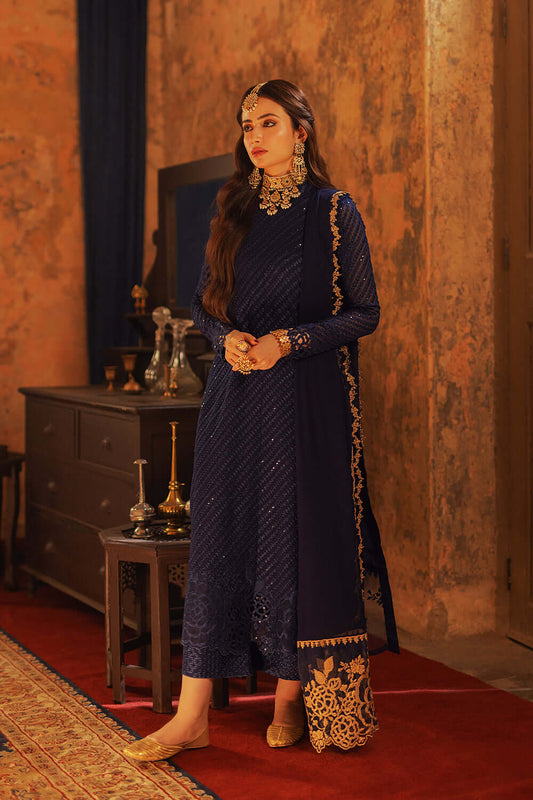 Azure | Luxe Formals | Aqua Serene - Ladies Clothes - Maria Faisal