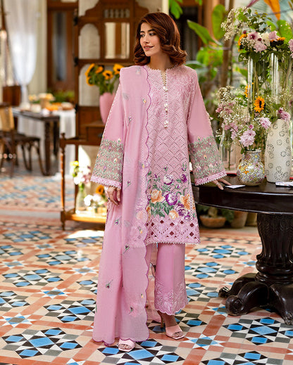 Mushq | Astoria Lawn 26 | Arabil - Luxury Dress - available at Maria Faisal in UK and USA.