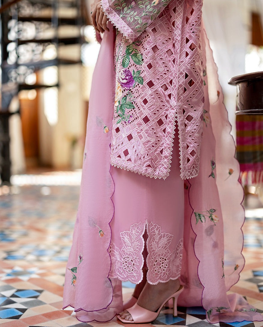 Mushq | Astoria Lawn 26 | Arabil - Luxury Dress - available at Maria Faisal in UK and USA.