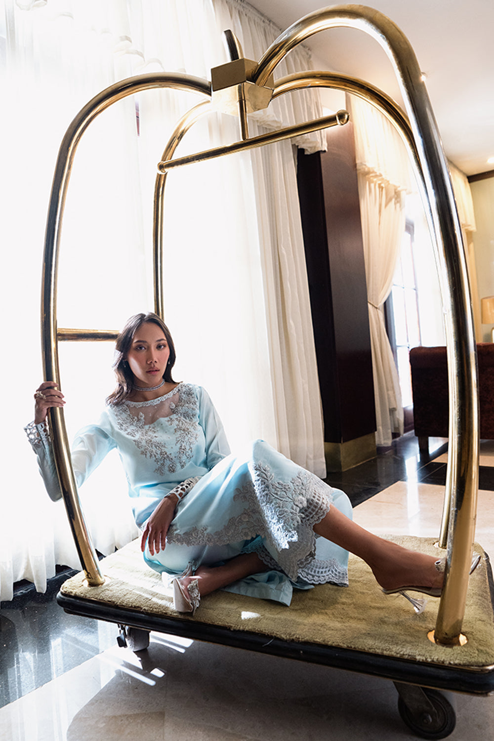 Azure | Diva Formals | Arctic Glow - Ladies Clothes - Maria Faisal