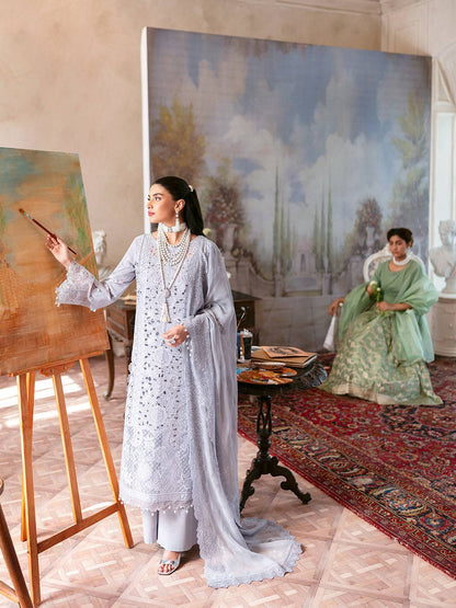 Mahnur | Sophie Luxury Lawn 25 | Ari by Maria Faisal - Registered Vendor of : Mahnur - type : Ladies Clothes - 100% original wedding dresses