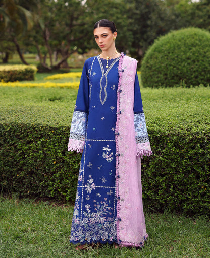 Republic Womenswear | Lilas Lawn 26 | Aria - Luxury Dress - available at Maria Faisal in UK and USA.
