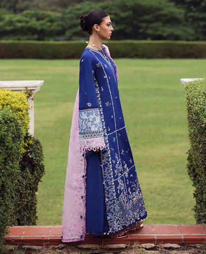 Republic Womenswear | Lilas Lawn 26 | Aria - Luxury Dress - available at Maria Faisal in UK and USA.
