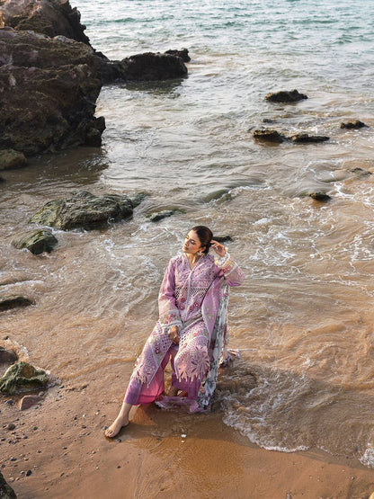 Mahnur | Sirena Luxury Lawn 25 | Aria by Maria Faisal - Registered Vendor of : Mahnur - type : Ladies Clothes - 100% original wedding dresses