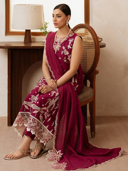 Mahnur | Florence Luxury Lawn 25 | ARLEEN by Maria Faisal - Registered Vendor of : Mahnur - type : Ladies Clothes - 100% original wedding dresses