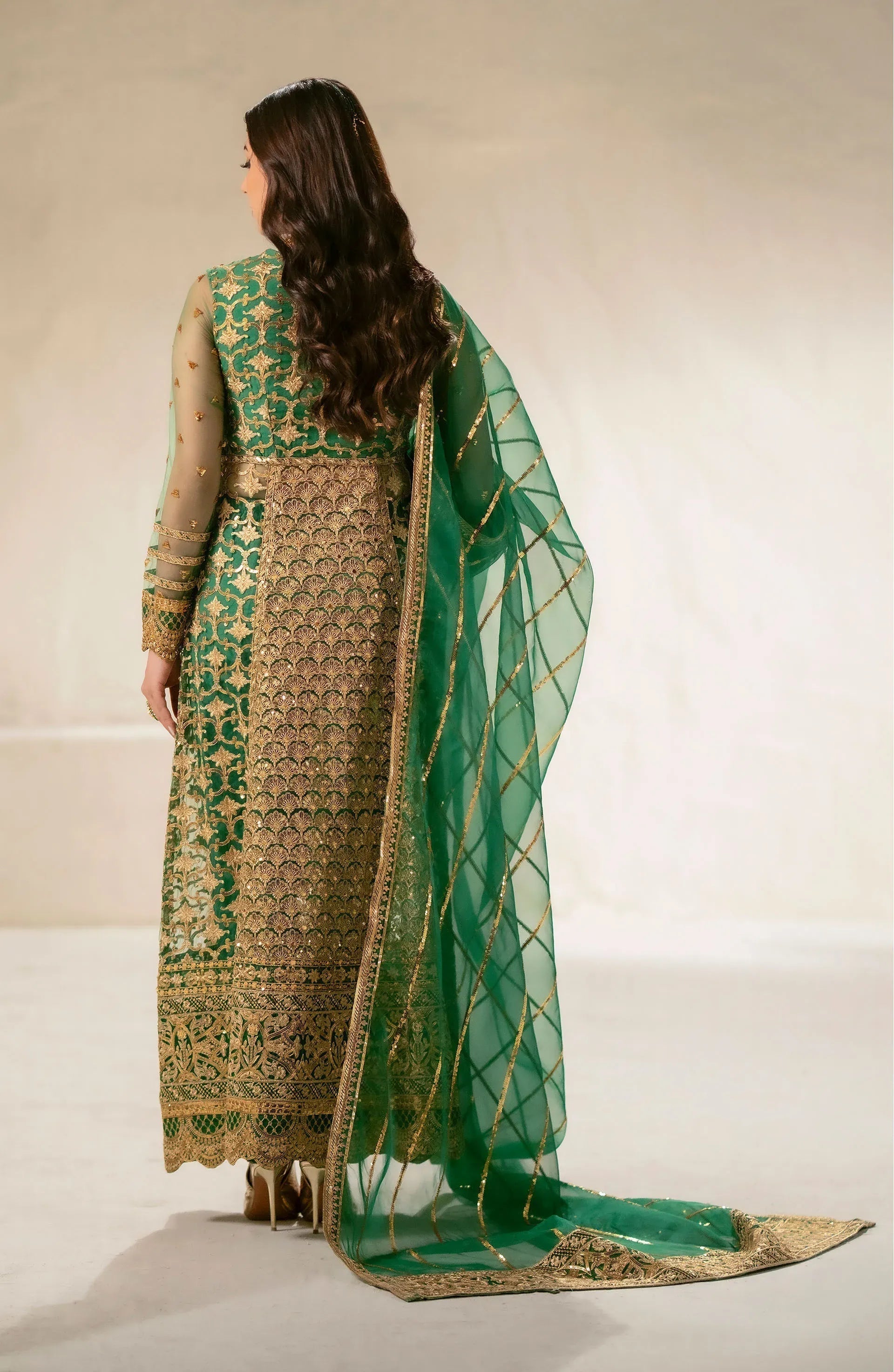 Maryum N Maria | Luxury Formals | DELBAR - MW24-570 - Wedding Dress - Maria Faisal