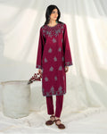 Zevk | Winter Flavour | BEETROOT - Designer Dress with Intricate embroidery and embellishments. Shop elegent wedding dress at Maria Faisal.