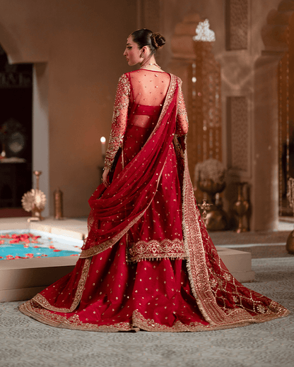 Zevk | Mughal Raniya | Mughal Mah Rani by Maria Faisal - Registered Vendor of : Zevk - type : Ladies Clothes - 100% original wedding dresses