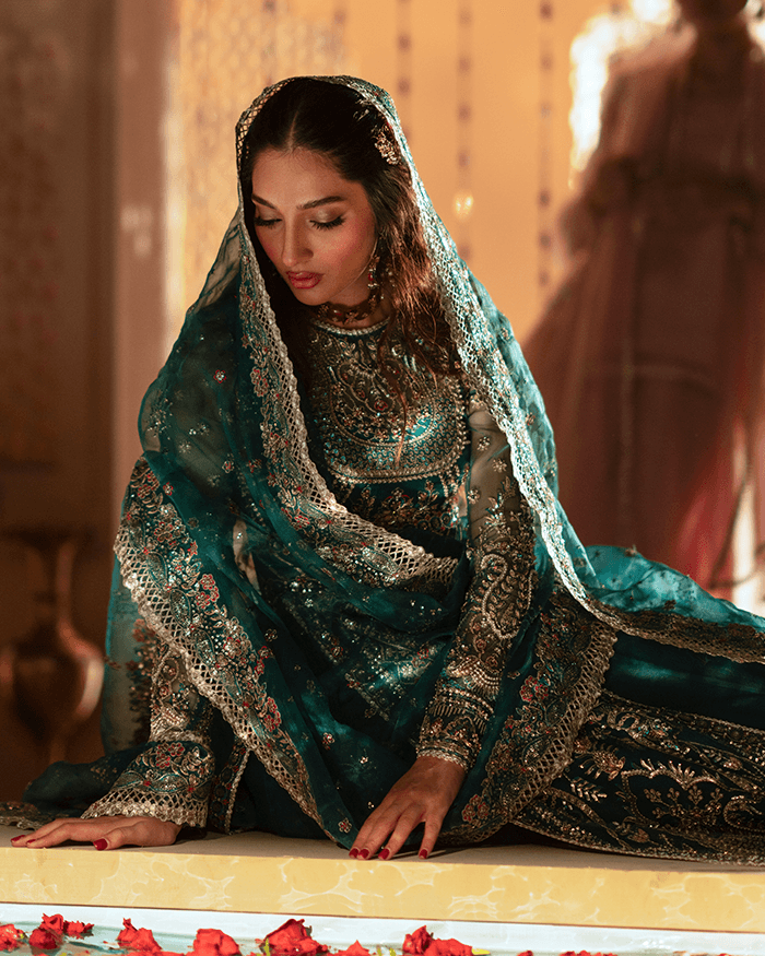 Zevk | Mughal Raniya | Sundas Rani by Maria Faisal - Registered Vendor of : Zevk - type : Ladies Clothes - 100% original wedding dresses