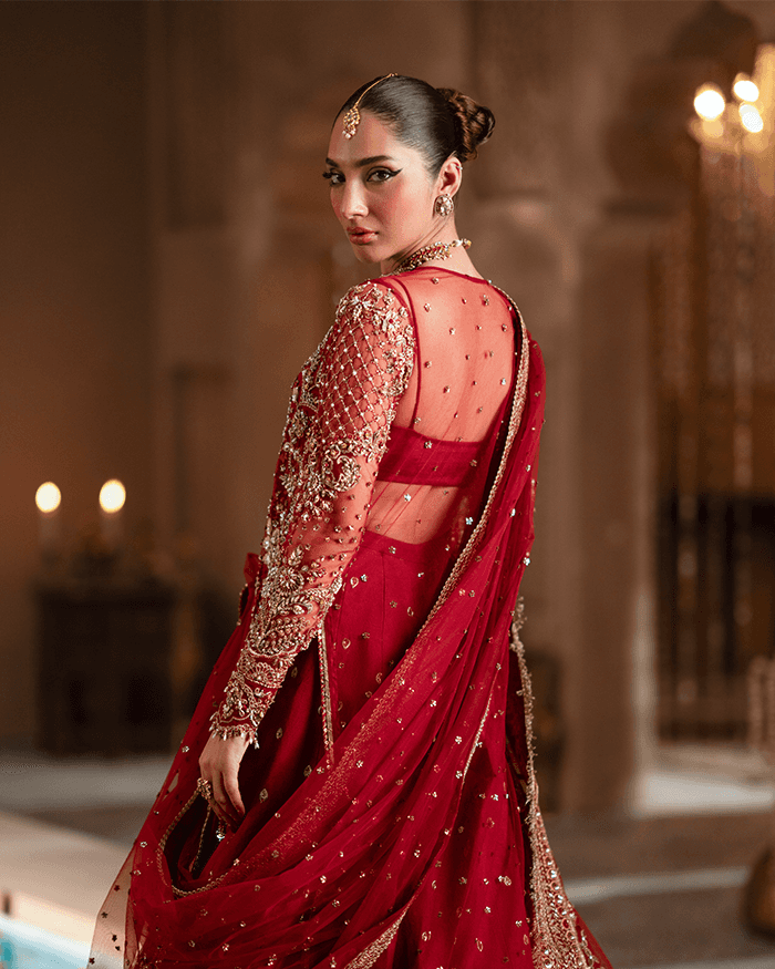 Zevk | Mughal Raniya | Mughal Mah Rani by Maria Faisal - Registered Vendor of : Zevk - type : Ladies Clothes - 100% original wedding dresses