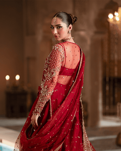 Zevk | Mughal Raniya | Mughal Mah Rani by Maria Faisal - Registered Vendor of : Zevk - type : Ladies Clothes - 100% original wedding dresses