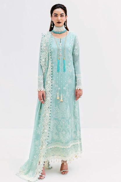 Imrozia Premium | Luxe Serene 25 | S-1087 AQUA - Ladies Clothes - Maria Faisal