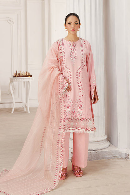 Saffron | Le Soleil 25 | Peach Blossom - Formal Dress - available at Maria Faisal in UK and USA.