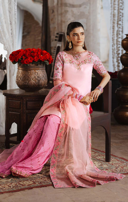 Maya | Dilbara Festive Pret 26 | RYLA - Formal Dress - available at Maria Faisal in UK and USA.