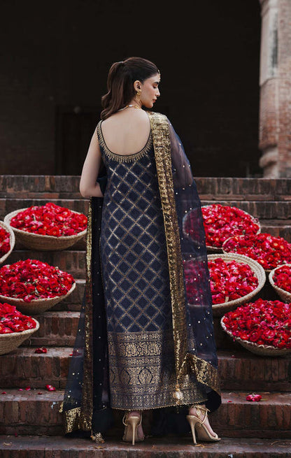Maya | Dilbara Festive Pret 26 | ISHA - Formal Dress - available at Maria Faisal in UK and USA.