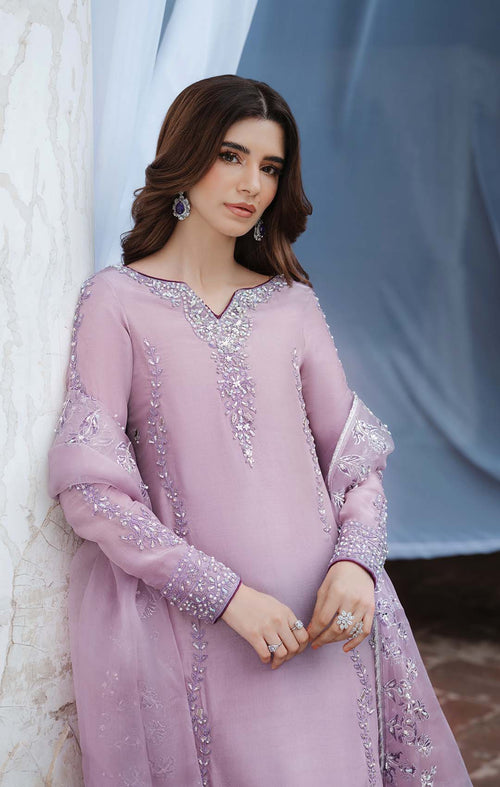 Maya | Dilbara Festive Pret 26 | HURAM - Formal Dress - available at Maria Faisal in UK and USA.