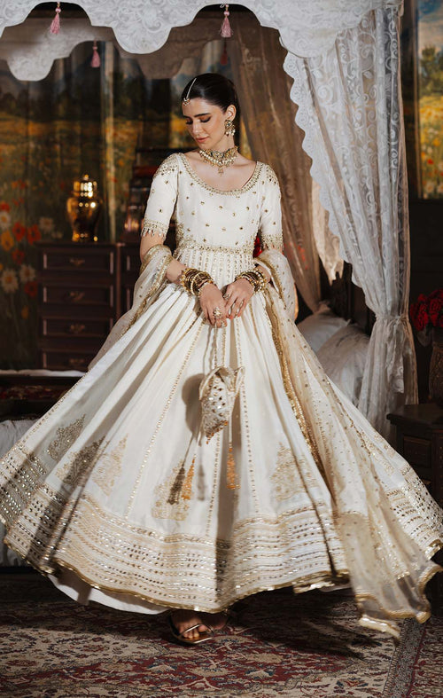 Maya | Dilbara Festive Pret 26 | BAREENA - Formal Dress - available at Maria Faisal in UK and USA.
