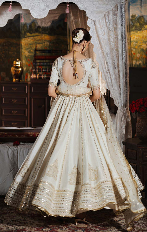 Maya | Dilbara Festive Pret 26 | BAREENA - Formal Dress - available at Maria Faisal in UK and USA.