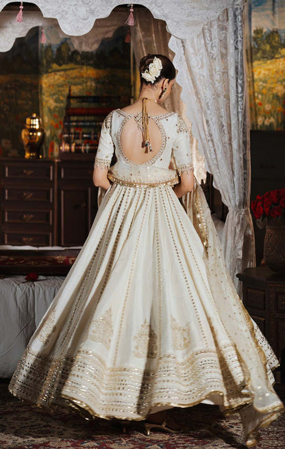 Maya | Dilbara Festive Pret 26 | BAREENA - Formal Dress - available at Maria Faisal in UK and USA.