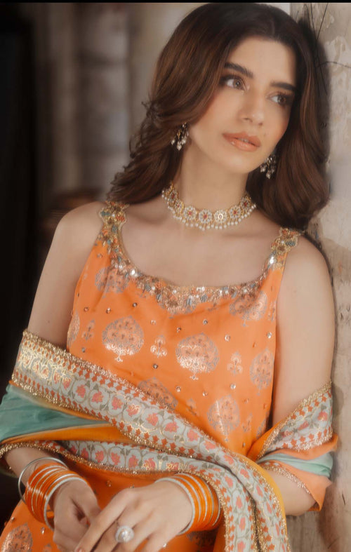 Maya | Dilbara Festive Pret 26 | MARIHA - Formal Dress - available at Maria Faisal in UK and USA.