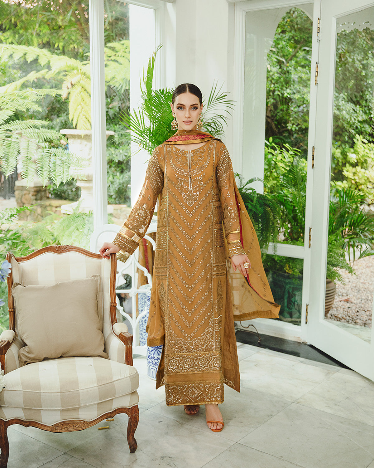 Maryum n Maria | Freesia Ariya Formals | SW23-508 - Dijon - Mahin - Ladies Clothes - Maria Faisal